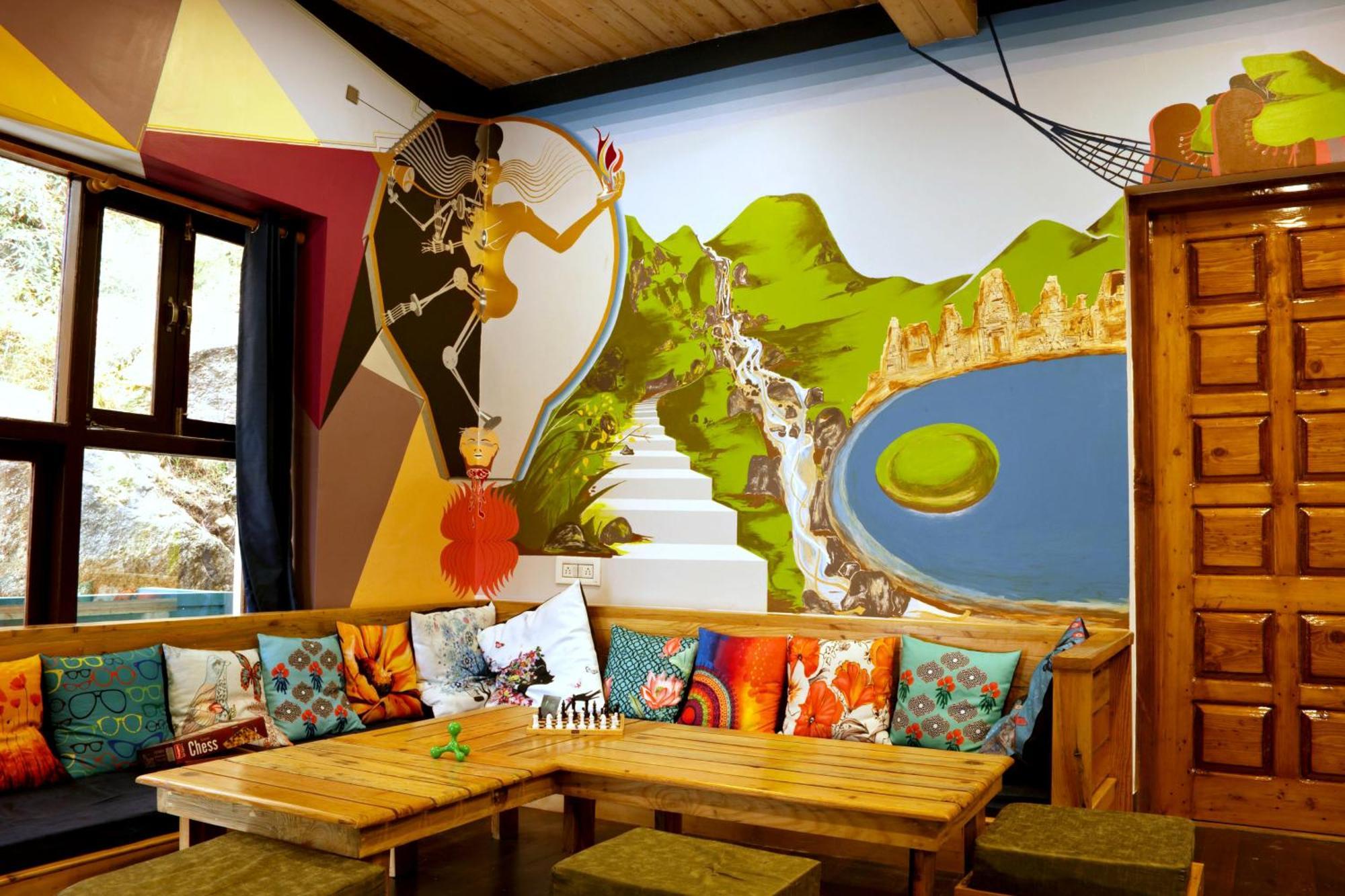 Utopia Hostels Dharamkot Mcleodganj Dharamsala Exteriér fotografie